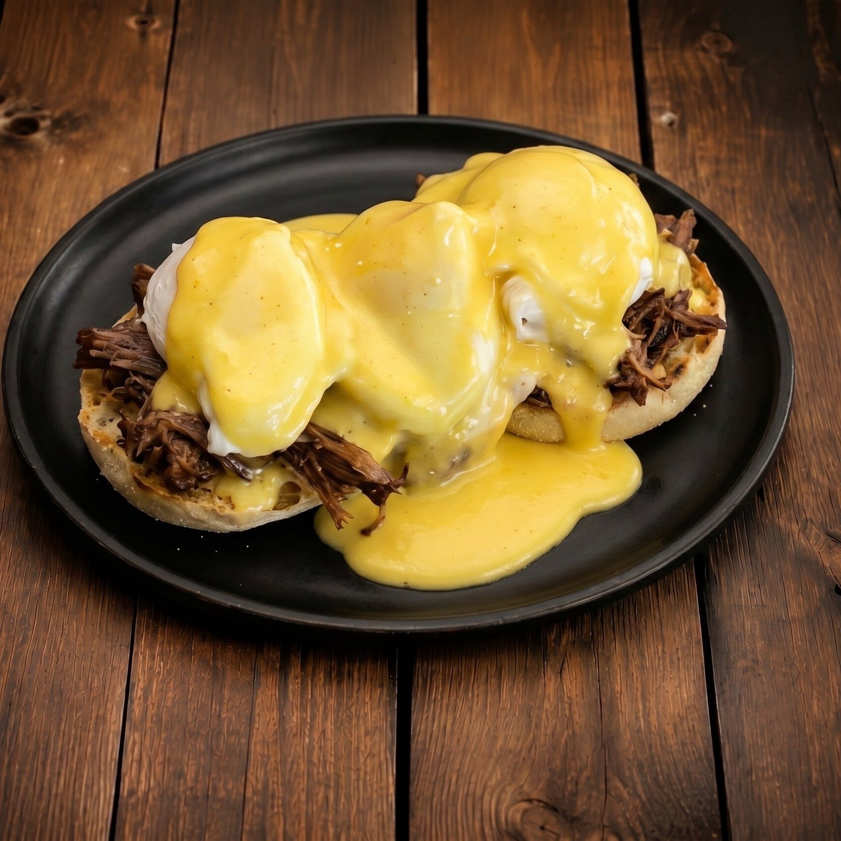 Short Ribs Benedict.