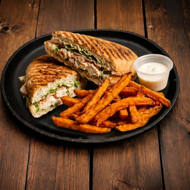 Turkey Avocado Panini.