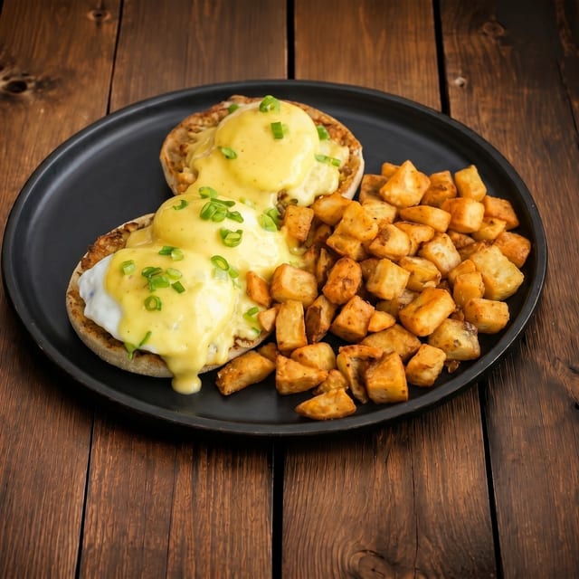Crab Cake Benedict.
