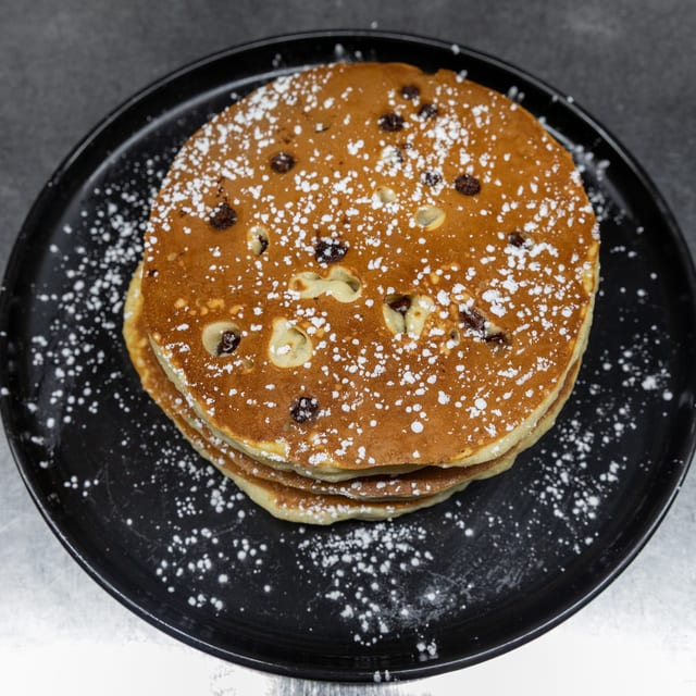 Chocolate Chip Pancakes.
